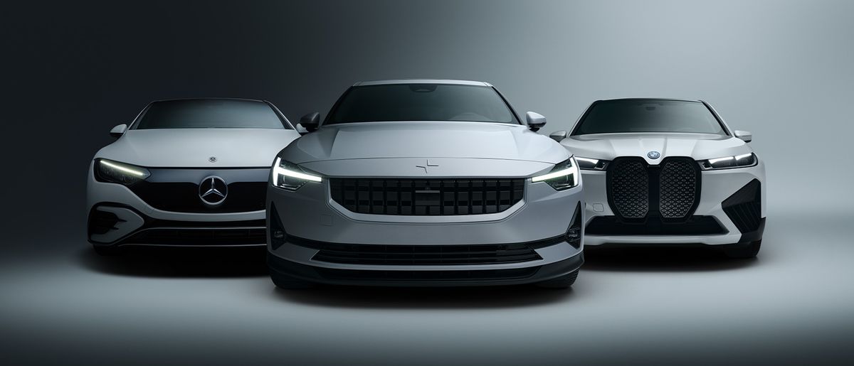 An extract of our electric car fleet.