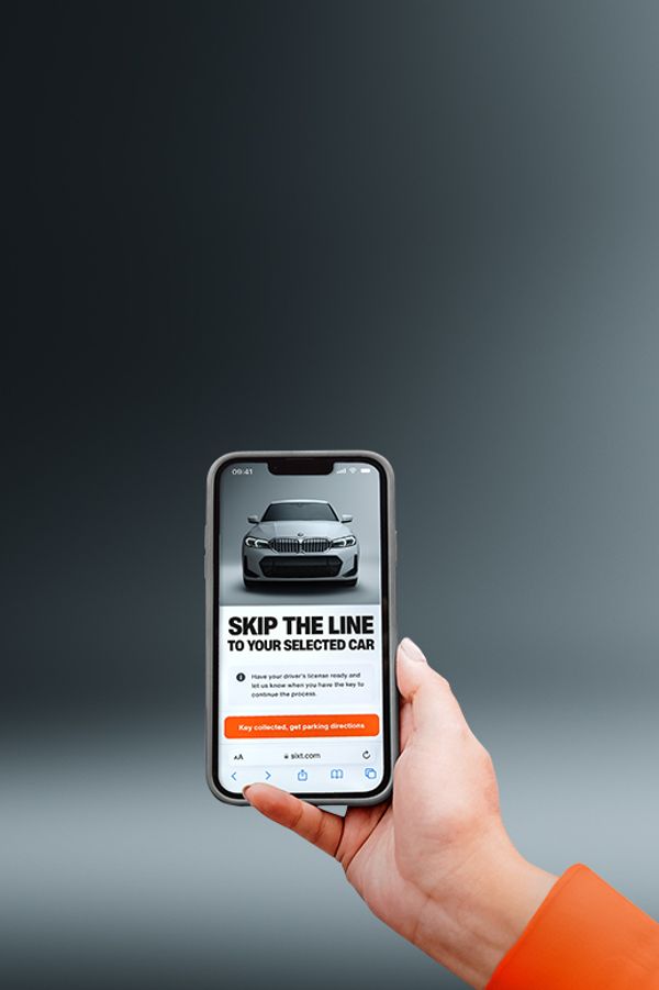 Bypass the counter with Mobile Check-in