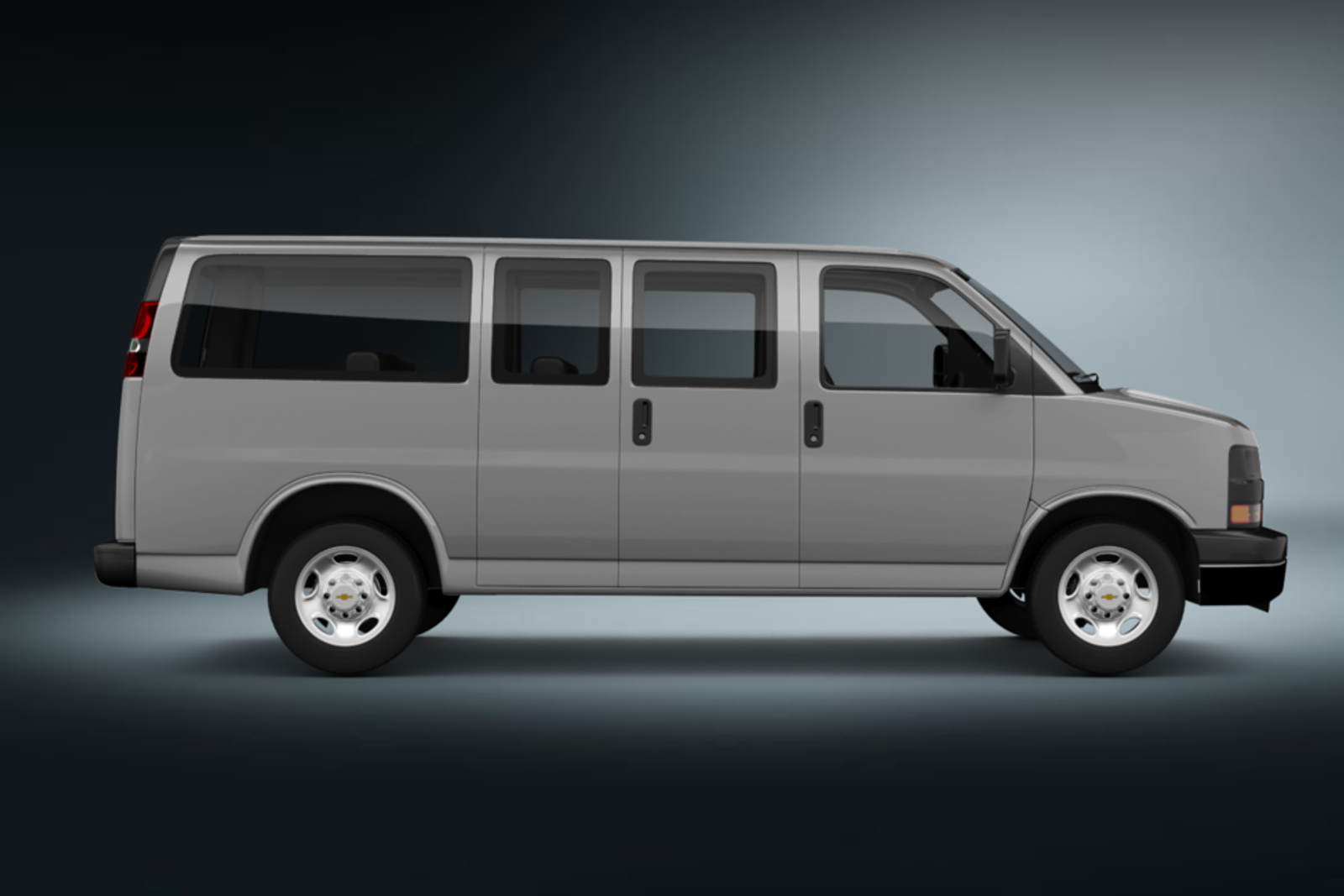 Chevrolet Express with SIXT background