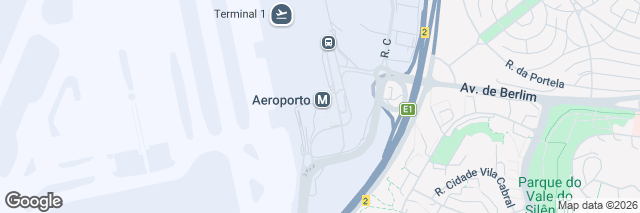Google Maps Lisbon Airport, Alameda das Com. Portuguesas, Lisboa, 1700-111, Portugal