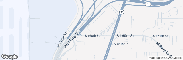 Google Maps Seattle-Tacoma Int Airport (SEA), Rental Car Facility 3150 South 160th Street, SeaTac, WA 98188, United States of America