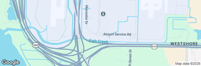 Google Maps Tampa Airport (TPA), Rental Car Center 5405 Airport Service Road, Tampa, FL 33607-1419, United States of America