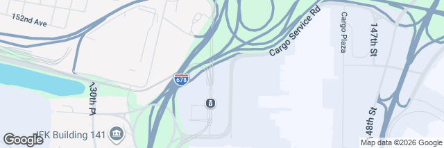 Google Maps New York John F. Kennedy Int Airport (JFK), 312 Federal Cir, Jamaica, NY 11430-1514, United States of America
